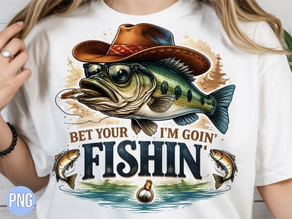 Bet Your Im Goin Fishing Bass Fish PNG: A Guide to High-Quality Digital Design Usage