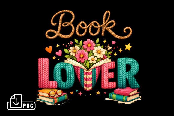 Book Lover PNG, Bookish Png, and Vintage Book Designs for Creative Projects