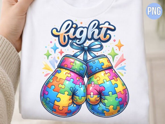 Boxing Gloves Puzzle Fight Autism PNG: A Guide to High-Quality Digital Design