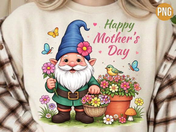 Elevating Seasonal Design: The Strategic Value of the Happy Mother s Day Gnome Garden PNG
