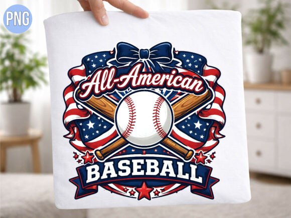 Evaluating the All American Baseball USA Flag PNG for Creative Projects