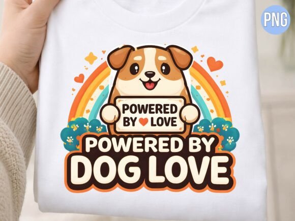 Evaluating the Powered by Dog Love Corgi Rainbow PNG for Creative Projects