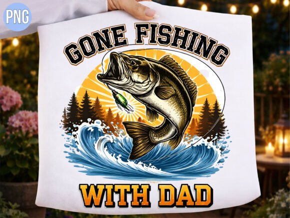 Gone Fishing with Dad Bass PNG: A Guide to High-Quality Digital Design for Creators