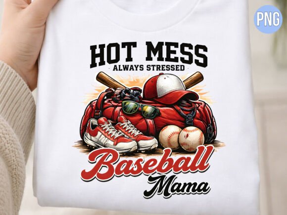 Hot Mess Baseball Mama Sports PNG: A Guide to Professional-Quality DIY Designs