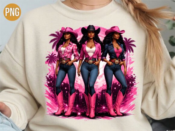 Pink Cowgirl Western Beach Party PNG: A Guide to High-Quality Digital Design for Creative Projects